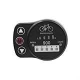 E-Bike Bedienfeld für KT LED900S LED Display, kompatibel mit 24/36/48V