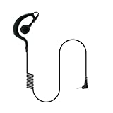 G-förmiger Hörer für Kenwood-Radio, 3,5-mm-Klinkenstecker