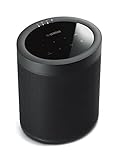 Yamaha MusicCast 20 Soundbox (Kabelloser 2 Wege Netzwerk-Lautsprecher zum Musikstreaming ohne Grenzen – Multiroom WLAN-Speaker kompatibel mit Amazon Alexa) schwarz