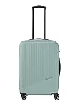 travelite 4-Rad Hartschalenkoffer mittelgroß 65 Liter, Gepäck Serie BALI: ABS Hartschalen Trolley mit TSA Kombinationsschloss, 67 cm