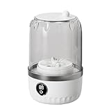 Mini-Waschmaschine, tragbar, 1,76 l, kompakt, für Unterwäsche, Socken, Babykleidung und leichte Wäsche, platzsparend und energiesparend, für Wohnungen