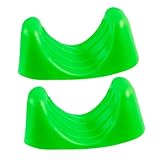 iplusmile 2 Teiliges Set Fischgreifgerät Fischgreifer Greifer Rutschfeste Angelgreifer Meeresangelzubehör Angelgreifer Zum Angeln Fischhalter Werkzeug Grünes Kieselgel