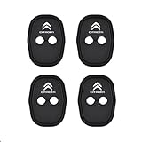 XIAOGUANGFADACAI 4 Stück Schutz für Türverriegelung für Citroën C5 Aircross 2019-2025, Silikon Türschloss Schutzabdeckung, Auto Türschloss Abdeckung Protector