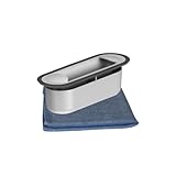 BADfabrik24 ACO ShowerDrain C Ersatzgeruchverschluss 2,5 cm Sperrwasserhöhe – Original Ersatzteil inkl. Mikrofasertuch – Geruchsstopp für Duschrinne – langlebig & passgenau,Duschrinne Ersatzteil