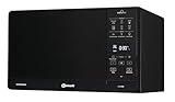 Bauknecht MW 49 BL Freistehender Mikrowellen Backofen/Mikrowelle 800 Watt/Quarz-Grill 900 Watt/Heißluft 1700 Watt/Dampfgarfunktion inkl. Dampfgarbehälter