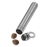 RÖSLE Muskatreibe, Hochwertige zum Reiben von frischem Muskat oder Ingwer, mit Aufbewahrungsfach, Edelstahl 18/10, spülmaschinengeeignet, 18 x 2,7 x 3 cm