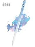Active Stylus für Apple iPad (2018–2025), Kenkor Tablet für Pad Stift mit Palm-Ablehnung, Neigungssensitivitä, Stift Kompatibel mit iPad 6/7/8/9/10, Pro 12.9/11” M4, Air 3/4/5/M2, Mini 5/6 - Blue