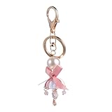 SOIMISS 2 STK Regenschirm Schlüsselanhänger Ausgefallene Handtaschen für Damen Taschenanhänger aus Strass schlüsselanhänger Kinder schlüsselanhänger für Kinder Taschenornament Metall Rosa