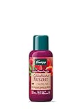 Kneipp Aroma-Pflegeschaumbad Glückliche Auszeit Reisegröße - Badezusatz mit natürlichen Ölen aus rotem Mohn & Hanf - stimmungsvoller Duft - für ein weiches & geschmeidiges Hautgefühl - 100ml