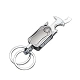 LANTING schlüsselanhänger karabiner,karabiner schlüsselanhänger,schlüsselanhänger mann,mit drehbarem schlüsselring,keychain kapselheber geschenk für vater/papa ehemann freund gast.