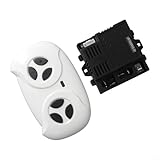 RC Empfänger für Kinder 12V 6V Elektro Ride On Fahrzeuge Kompatibel mit JR-RX-12V JR1738RX Modellen (JR1858RX Full Set)