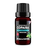 Ampext Europe Copaiba (Copaifera officinalis) 100% reines ätherisches Öl – Premiumqualität – 10 ml