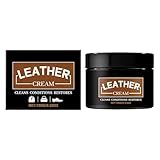Niesel Ledercreme – 2 in 1, Poliercreme und Schutz für Leder, Stiefel, Autositze, Sofas, Jacken, Innenhandtaschen, Satteltaschen