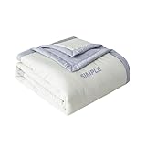 Generisch Kühldecke kühlende Sommerdecke, Kühldecke - Sommerdecke mit Atmungsaktive BettdeckeKühl Decke Selbstkühlendekühlende für Menschen Bettüberwurf Kuscheldecke, Violett