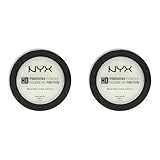 NYX Professional Makeup High Definition Finishing Powder, Gepresstes Puder, Perfektionierte Haut, Mattes Finish, Ölabsorbierend, Vegane Formel, Farbton: Mint Green (Packung mit 2)