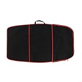 AMENGJ Sup Bag Surfbrett-Abdeckung, Polyester-Tragetasche, verschleißfest, Paddleboard-Tasche, Outdoor-Surfzubehör(Black Red)