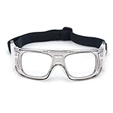 Domasvmd Sportbrille für Herren und Damen, Racquetball, Basketball, Fußball, Schutzbrille, Stoßschutz, Kollisionslinse, Sport, Schutzbrille für Kinder