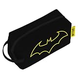 ARDITEX, Batman Kosmetiktasche, Kulturtasche für Kinder, Waschtasche Kinder für Reise Ideal als Kulturtasche Jungen Mädchen, Federmäppchen Wasserdicht, 100% PU, 3 x 22 x 8 cm