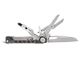 Gerber Taschenmesser mit 8 Funktionen, Multitool mit glatter Klinge, ArmBar Drive, Dunkelgrau, Edelstahl/Aluminium, 31-003830