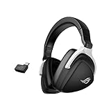 ASUS ROG Delta S Wireless Gaming Headset (drahtlose USB-C 2,4 GHz- und Bluetooth-Verbindungen, 25 Std. Akkulaufzeit, AI Noise-Cancelation, kompatibel mit PCs, Mac, PlayStation 5, Nintendo Switch)