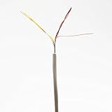 SeKi Telefonkabel 2x2x0,6mm J-Y(ST) Y 25m rund für Unterputzmontage, Fernmelde-Installationsleitung 4-adrig