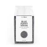 GymBeam Blauer Mohn - Mohn zum Backen, ganze ölige Samen, reich an Ballaststoffen & Protein, traditionelles Grundnahrungsmittel, ideal für Desserts, Smoothies & vegane Milch, 500 g