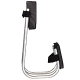 Kniescheibe für Gartenarbeit mit Beinbandage, leichter, verstellbarer Kniehocker, tragbar und stabil, Gartenkniebandage zum Knien (Schwarz, Einheitsgröße)