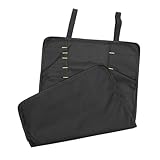 LOLIPPYY Tragbare Messer rolltasche aus Oxford Robustem Griff Vielseitiger Aufbewahrung für Kochmesser und Küchenmesser Langlebiger Messer Organizer für Profi Hobbyköche Schwarz