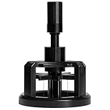 Espresso-Verteilungswerkzeug mit verstellbarer Nadel und Magnetfuß für glatte Kaffeesatzverteilung, kompatibel mit Edelstahl- und Aluminium-Siebträgern (51)