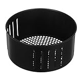 COLLBATH Ersatzkorb für Heißluftfritteuse 2,6l aus Hitzebeständigem Material Antihaft Ölaufangkorb Backzubehör für Luftfritteusen Schwarz