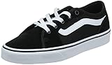 Vans Filmore Decon Damen Sneaker, Suede Canvas Black White, 39 EU