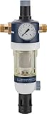 Hauswasserstation Rückspülfilter inkl. Druckminderer und Manometer DN20-DN32 Varianten Hauswasserstation HWS DN 25 1'