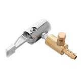TOBBOMEY Reifenventil Adapter mit Clip Langlebiger Auto und Fahrrad Luftkompressor Anschluss Universeller Aufsatz für Tragbare Luftpumpe Schnelles Aufpumpen Leckage Kompakt und Leicht