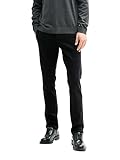 TOM TAILOR Herren Jersey Slim Fit Chino Hose,29999 - Black, 29/36