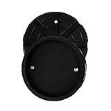 CLISPEED 2 Stück Teiliges Gummiauflagen Wagenheber rutschfeste Langlebige Gummiheberpads für Autohebebühnen Kompatibel mit Hydraulik Rangierwagenhebern Geeignet für Werkstatt und