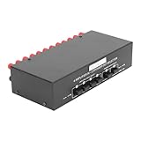 Fockety 4-Port-Audio-Schalter, 4 Eingänge, 1 Ausgang, Audio-Splitter-Itr-Zeichen, Passivlautspecher, Hersteller Wahlschalter, Splitter-Box, Audio-Splitter-Itr-Zeichen, Audio-Itrter-Box