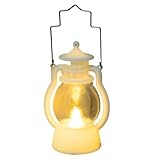 Kerosene LED Lampe – ABS Camping-Laterie LED HADIBLE ABS LED | Kerosinlampe LED Vintage für den Innenbereich, elektrische Laterne, tragbar, Campingöl für den Nachttisch, Tisch, Tisch,