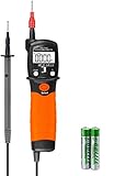 Digital Pen Multimeter Durchgangsprüfer Multimeter Voltmeter, AC/DC Multi Tester Spannung, Strom, Widerstand, Durchgangsprüfung für Professionelle Anwender-AP-38B