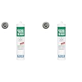 OTTOSEAL S 100 Premium-Sanitär-Silikon 300 ml Kartusche C706 zementgrau 31 (Packung mit 2)