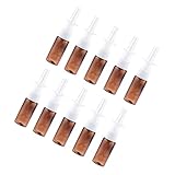 IMIKEYA 15Stücke Nasensprayflasche Wiederfüllbare Sprühflasche mit Feinem Transparent aus Sicherem Pet Material für Allergien