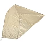 DECOMELODY Wasserdichte Oxford Hängesessel Abdeckung UV beständig Wetterfeste Gartenmöbel Schutzhülle für Outdoor Rattansessel und Langlebig