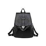 ZONLITYU Damen Rucksack Damen Leder rucksäcke Schule Rucksack lässig Frauen Taschen Business Tasche für weiblich