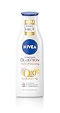 NIVEA Q10 Straffende Öl-Lotion (250 ml), nährende Body Lotion mit natürlichem Arganöl und Q10, straffende Körpercreme für reife und trockene Haut