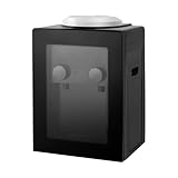 Beaudreaul Heiß- und Kaltwasserspender - Schwarz, Schlicht - Wasserspender - 18 Liter - Edelstahl & PP - Glänzend - 550 W - 2 Ausläufe - Schreibtisch & Nachttisch