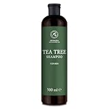 Teebaum Shampoo für Männer 500 ml - Shampoo mit Teebaumöl - Weiche und Geschmeidige Haare - Haarpflege - Kopfhautpflege - für alle Haartypen - Haarglanz