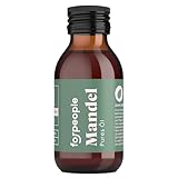 BIO Mandelöl 100ml von 4peoplewhocare® · 100% Pures Öl für Gesicht, Körper und Haare · Kaltgepresst, Vegan, Parfumfrei · Geeignet als Basisöl zur Massage