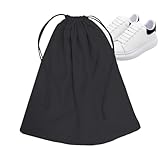 Handbagg Staubbeutel - Schuh-Stoffbeutel | Geldbörsenschoner mit Kordelzug | Multifunktionale Aufbewahrungstasche | Große Handtaschen Cover | Vollständig geschlossen für Reisen, blacks, Refer to