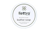 Lettro Lederseife - Effektive Reinigung mit Feuchtigkeitsspendender Konditionierungswirkung für Sättel, Taschen, Autositze, Möbel, Schuhe und Lederwaren, 100 ml - 3,40 fl. oz.