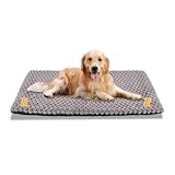 XIAPIA Selbstheizende Decke Katze & Hunde, Flauschig Selbstwärmende Katzendecke ohne Kabel, Wärmedecke Heizdecke ohne Strom, Washbar Thermodecke Katzenkissen (Grau, 90 * 60)