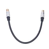 KIMISS Koaxialkabel 9,5 Mm Männlicher Bis Weiblicher Stecker - Hohe Leistung für Fernseh- und Kabelmodems, Haltbarer Goldener Signaldraht